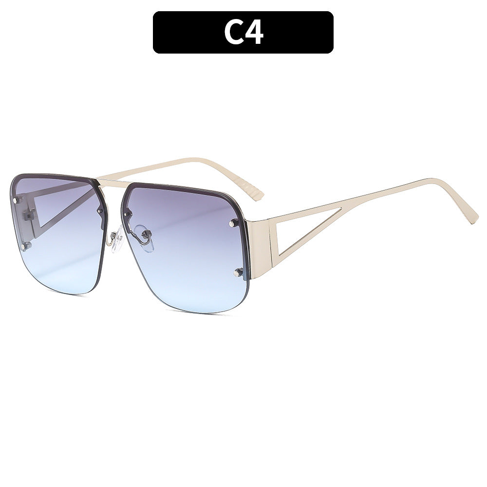 Geometric Angular Square Sunglasses