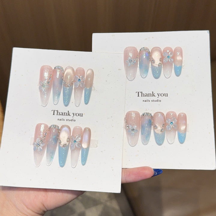 Elegant Artificial Nail Tips Set Stornfield