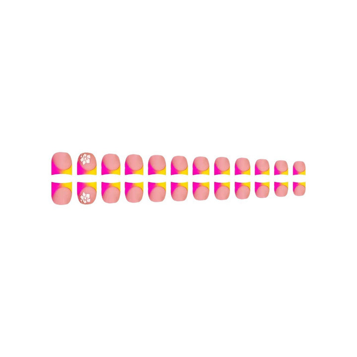 Trendy Flame Design Acrylic Nail Enhancements Stornfield