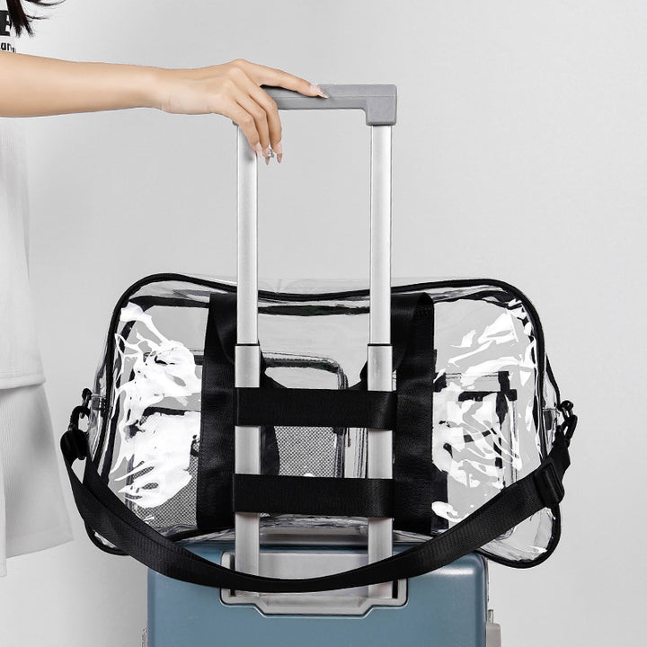 Transparent sports bag with multifunctional compartments Stornfield