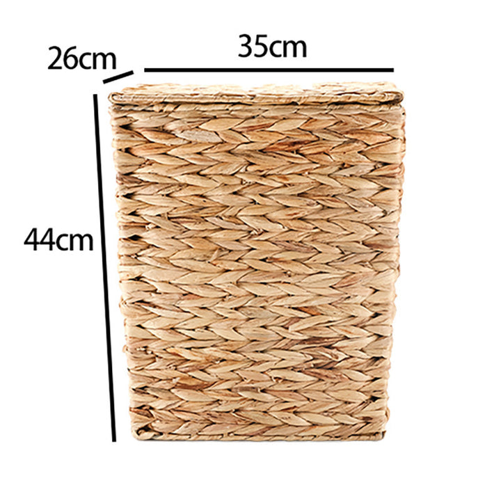 Rustic Woven Storage Bin Stornfield