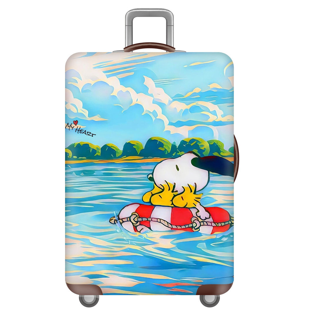 Unisex Hard-shell luggage with playful Snoopy motif Stornfield