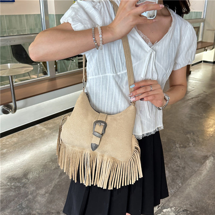 Bohemian Fringe Shoulder Bag
