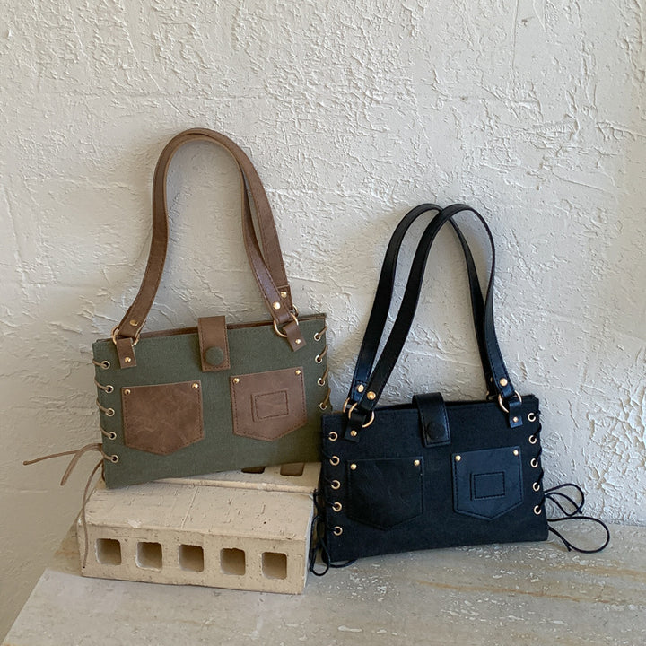 WoElegantly Structured Utility Tote Bag Stornfield