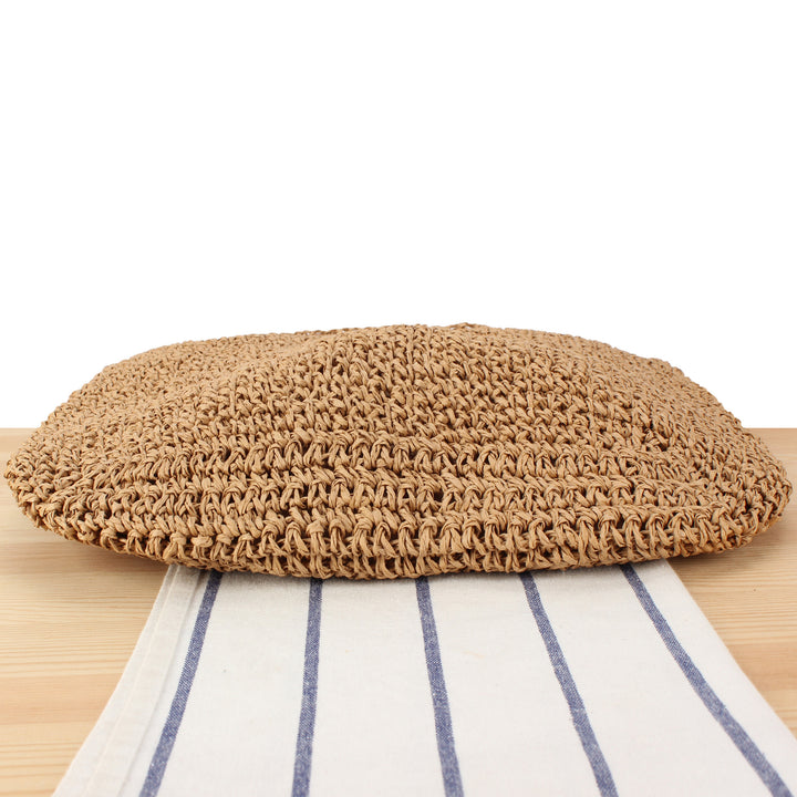 Handbag Made of Handmade Natural Braiding with Elegant Shoulder Strap Stornfield