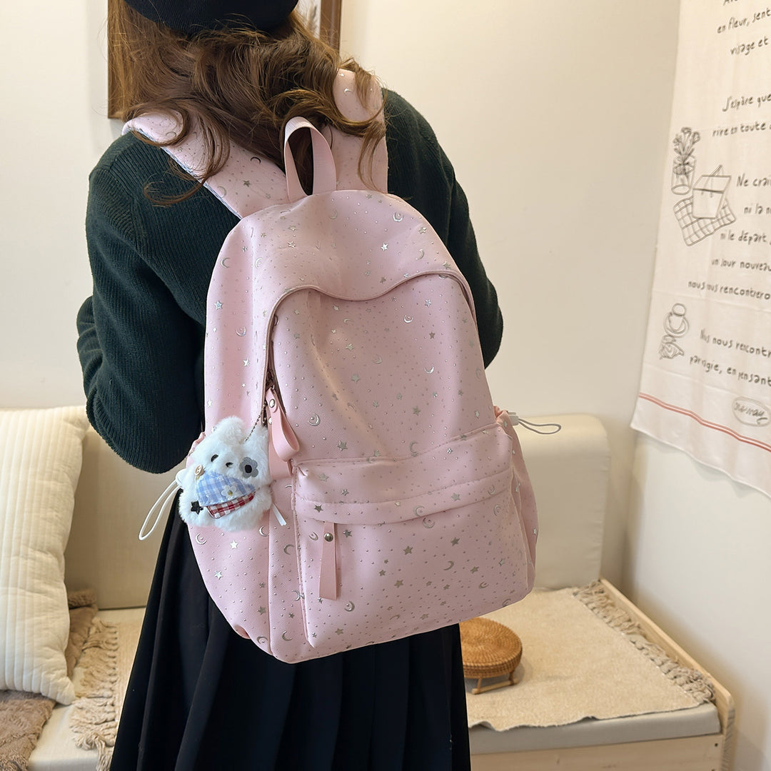 Whimsical Star-Patterned Backpack Stornfield