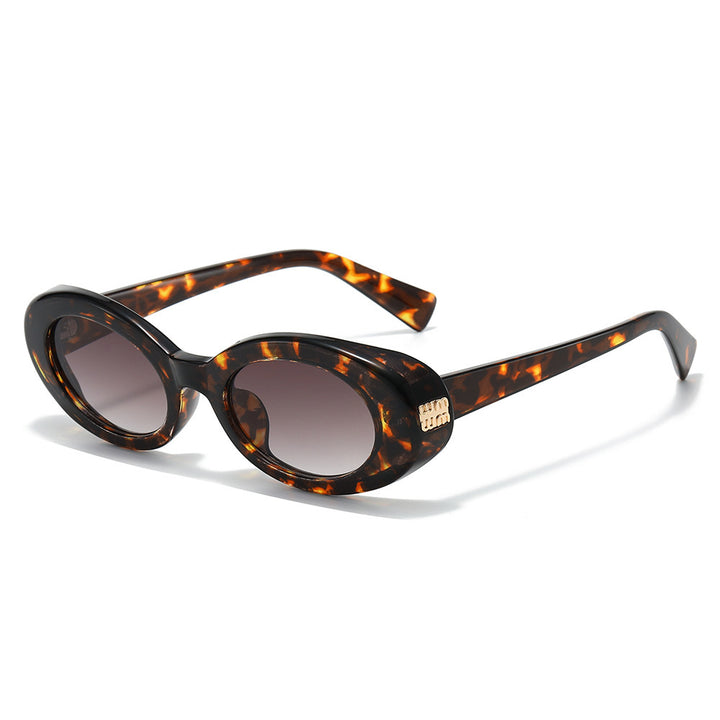 Statement Oval Frame Sunglasses Stornfield