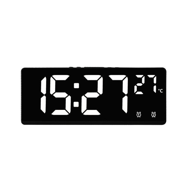 Digital alarm clock with mirror display and temperature function Stornfield