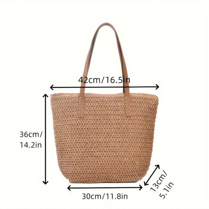 Handbag Made Of Naturally Braided Material Stornfield