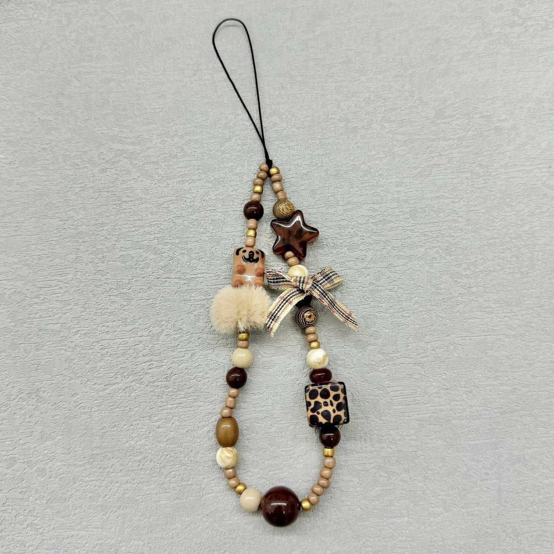 Decorative Beaded Charm Keychain Stornfield