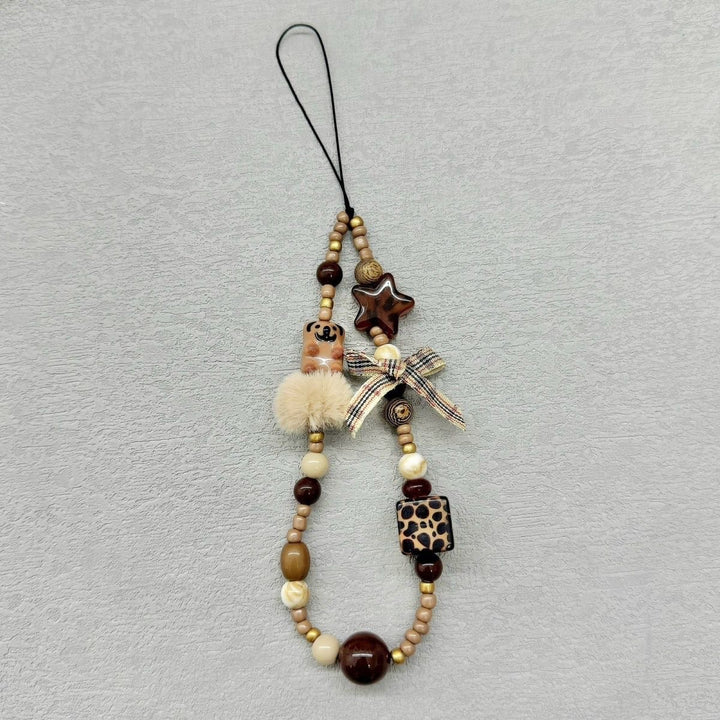 Decorative Beaded Charm Keychain Stornfield