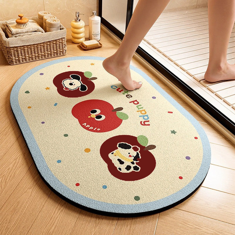 Cute Animal-Themed Memory Foam Bath Mat Stornfield