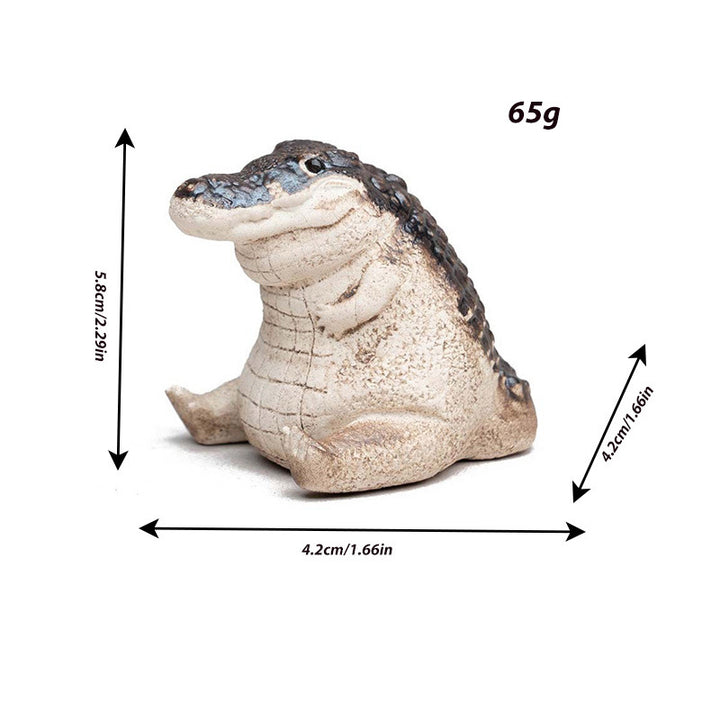 Decorative Crocodile Figurine Stornfield