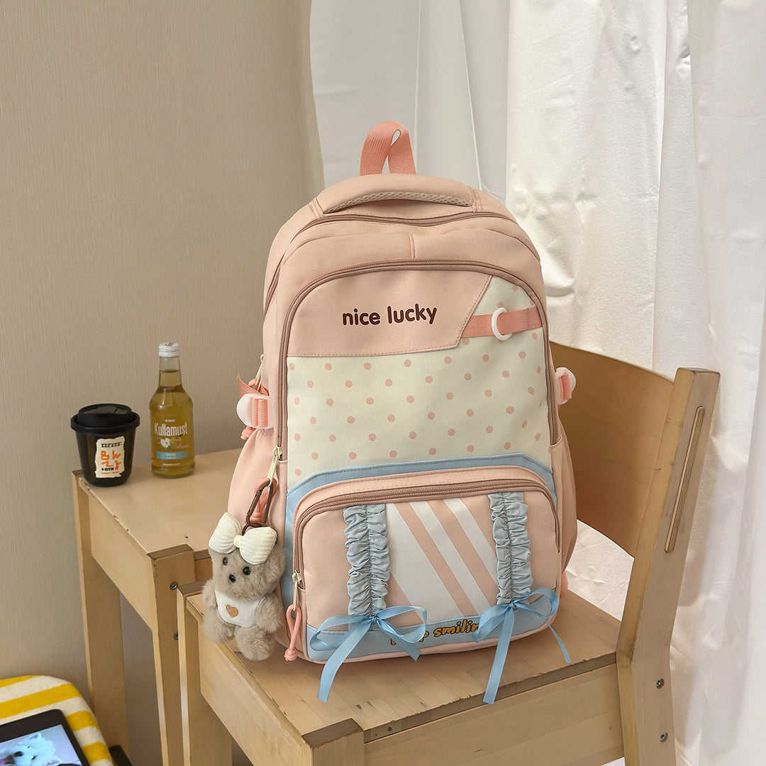 Stylish Multi-Functional Backpack with Cute Charms Stornfield