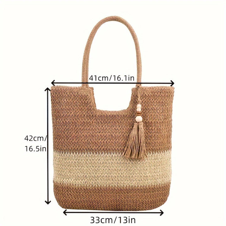 Trendy Braided Tote Bag Stornfield