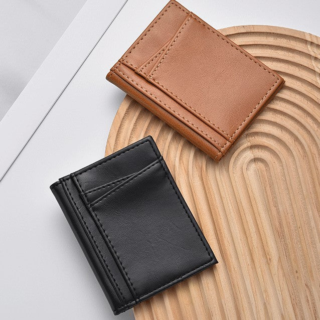 Premium Leather Slim Card Holder Stornfield