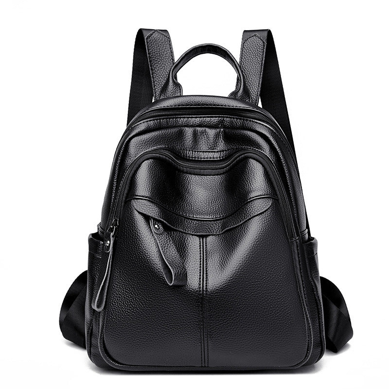Multi-Compartment Textured Backpack Stornfield
