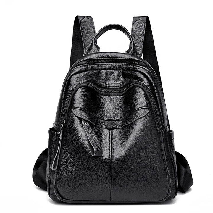 Multi-Compartment Textured Backpack Stornfield