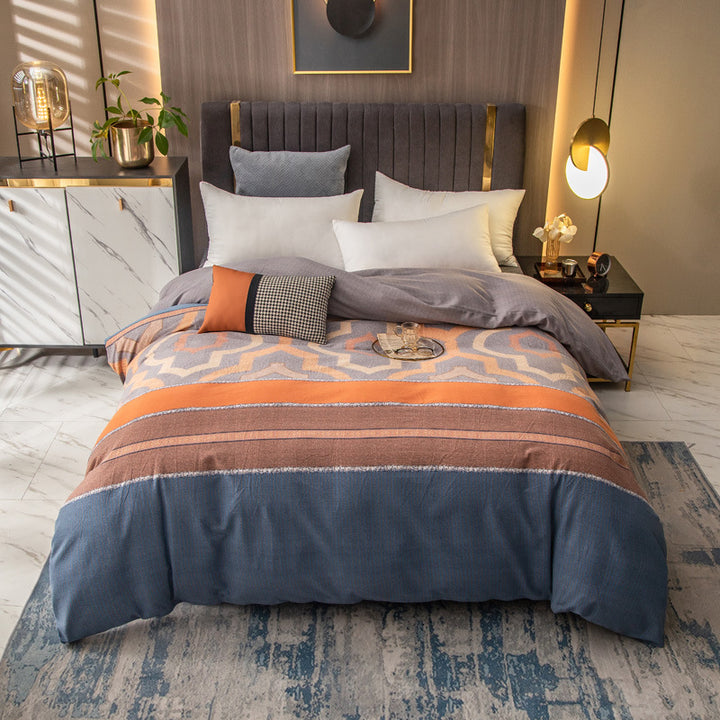 Patchwork Style Comforter Set