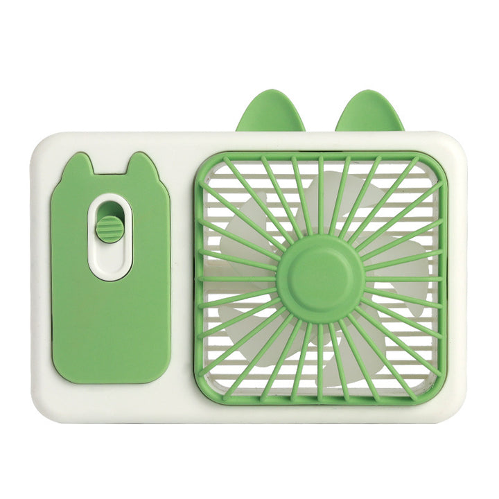 Women's Portable Hand Fan with Integrated Spray Function Stornfield