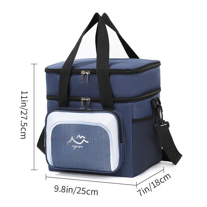 Multi-Compartment Insulated Lunch Cooler Bag Stornfield