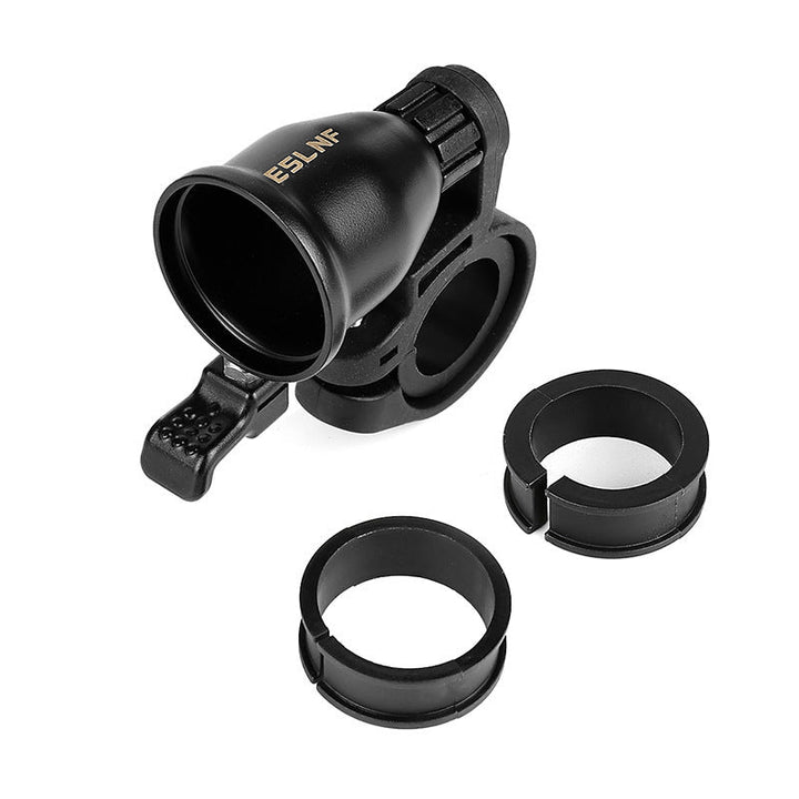 compact universal bicycle handlebar bell with adjustable clamp and silent lever Stornfield