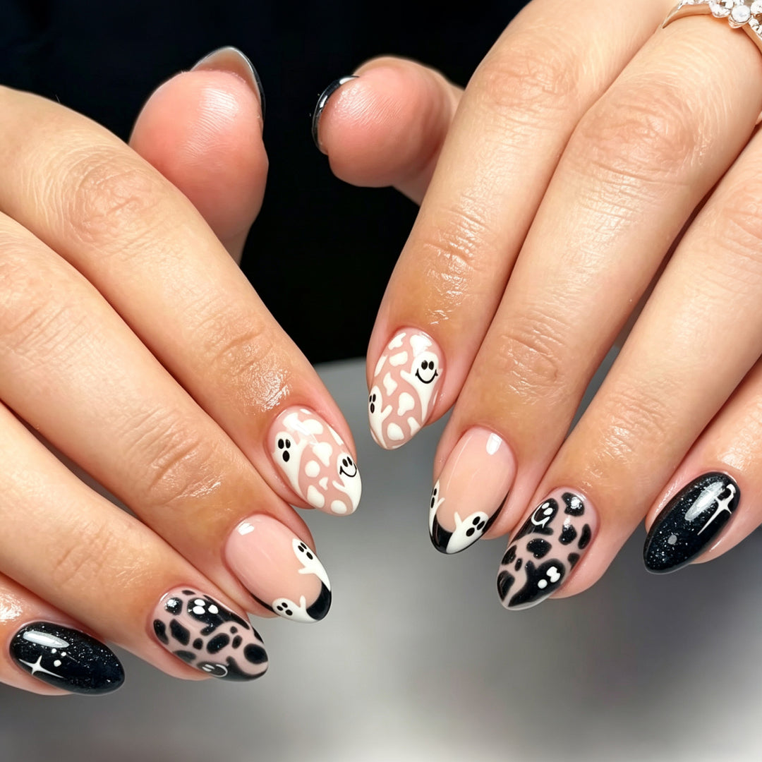 Artistic Press-On Nail Set