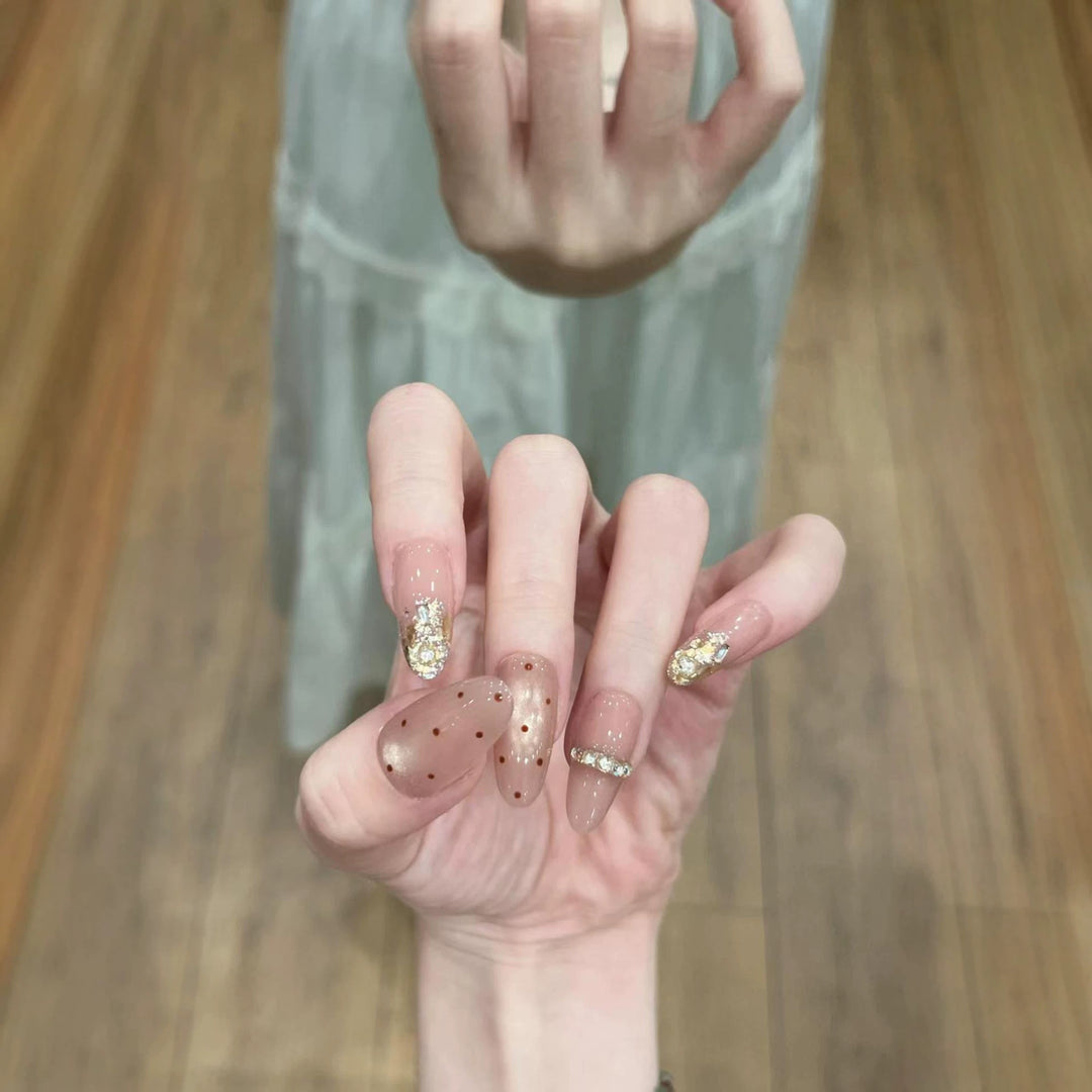 Decorative Press-On Nail Design Set