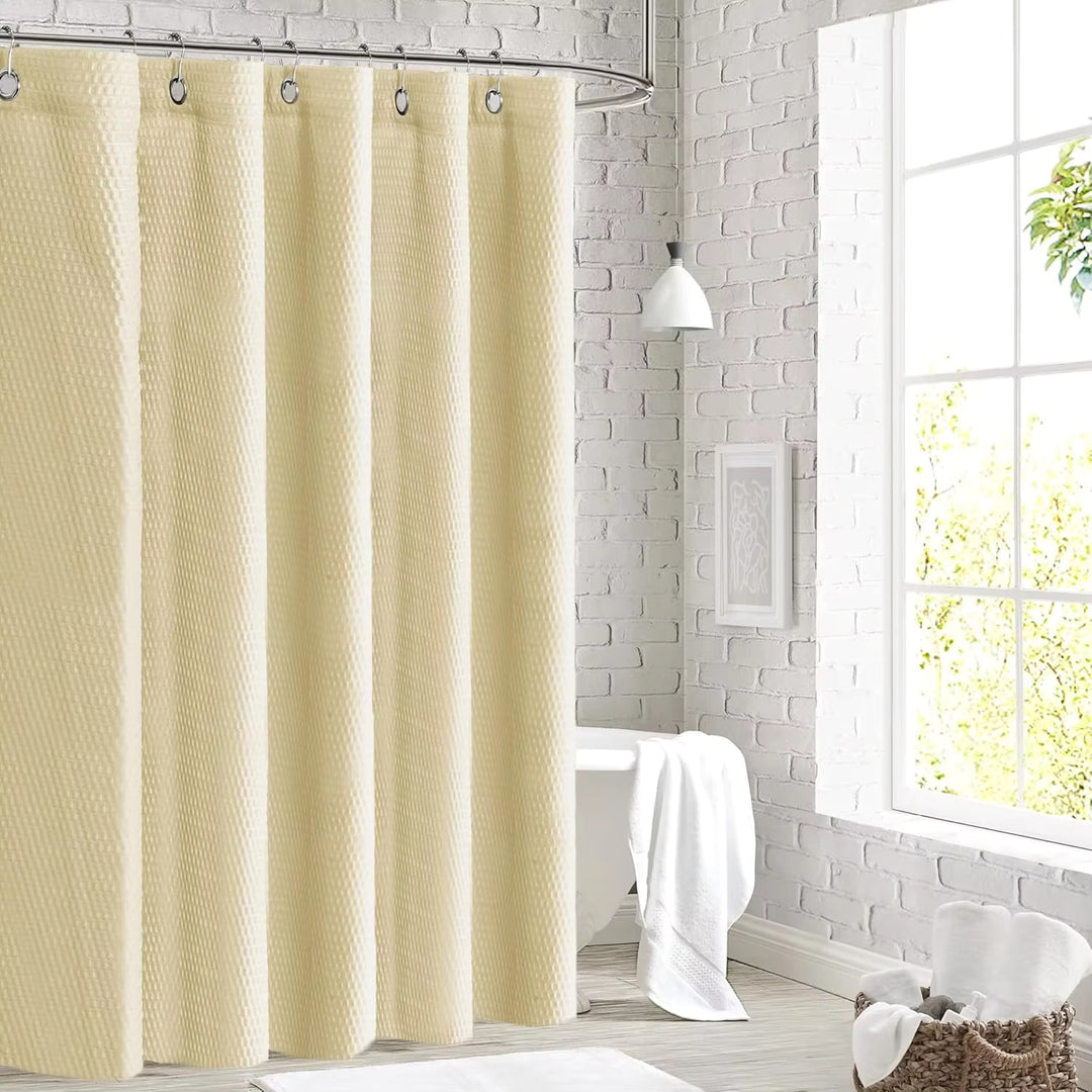 Textured Fabric Shower Curtain Stornfield