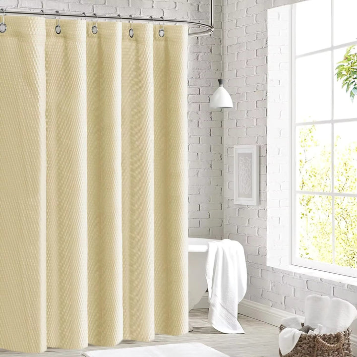 Textured Fabric Shower Curtain Stornfield