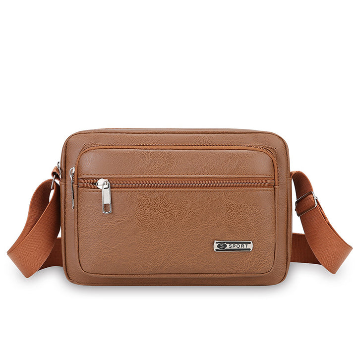 Premium Leather Messenger Bag Stornfield