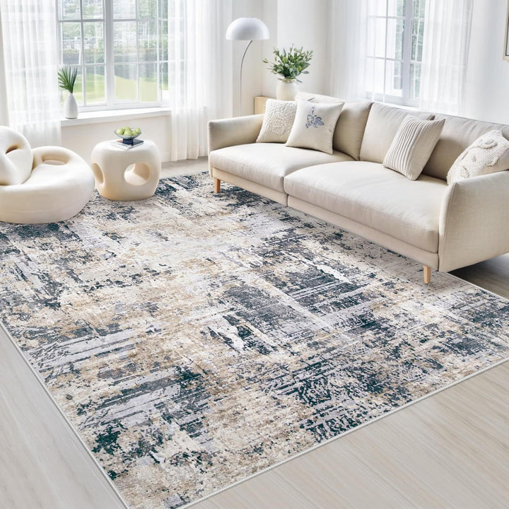 Abstract Pattern Area Rug