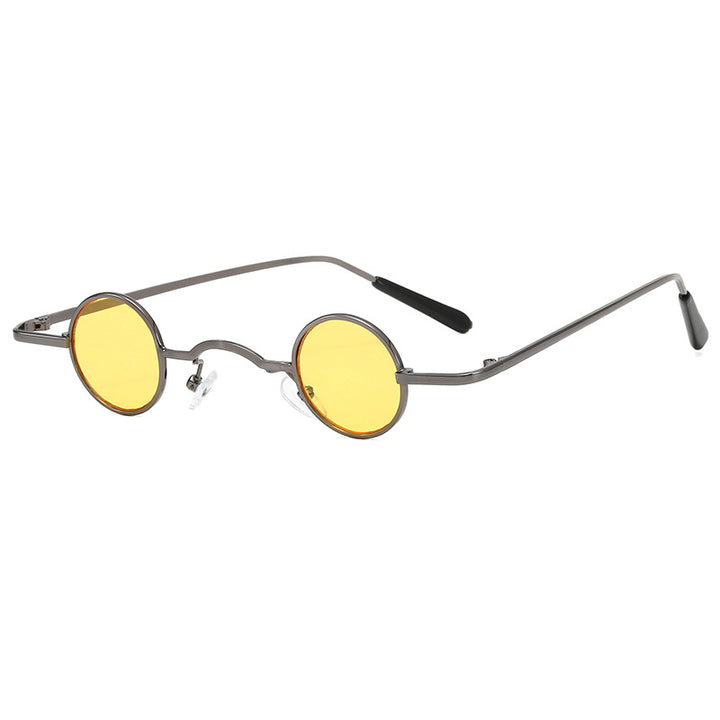 Women's fashionable round glasses with intricate metal frame Stornfield