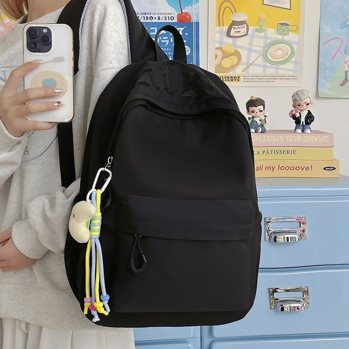 Fashionable backpack with removable charms Stornfield