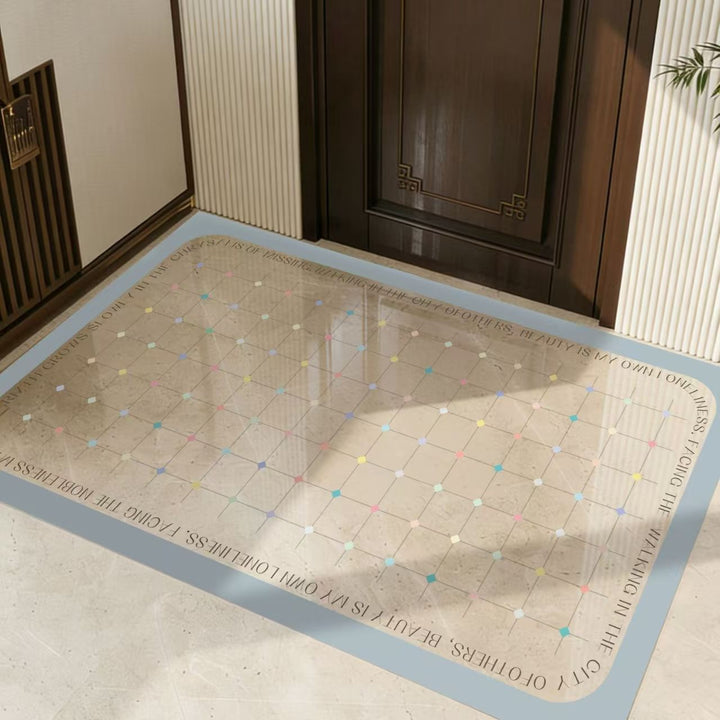 Playful Dinosaur-Themed Area Mat