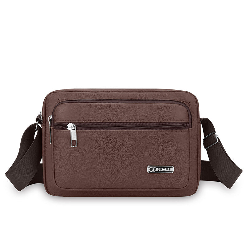 Premium Leather Messenger Bag Stornfield
