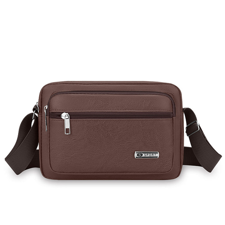 Premium Leather Messenger Bag Stornfield
