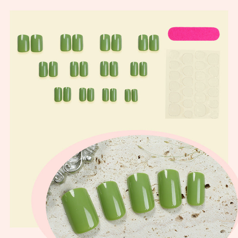 Acrylic nail set with shiny surfaces and perfect fit Stornfield