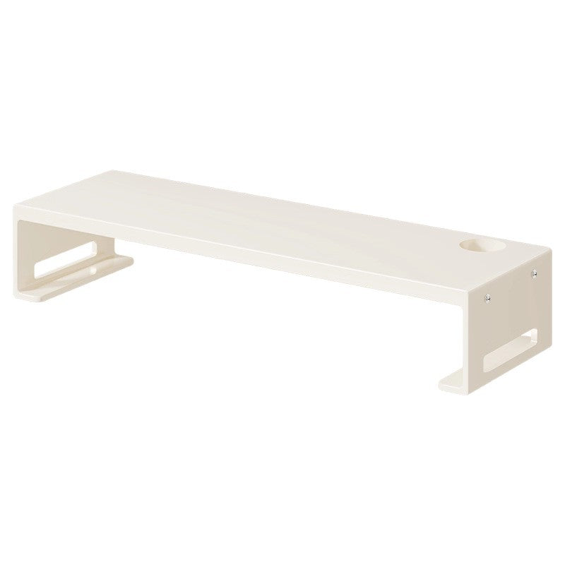 Elevated Monitor Stand with Under-Shelf Storage, Cable Slots and Non-Slip Feet