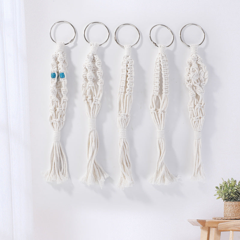 Key jewelry with macrame design Stornfield