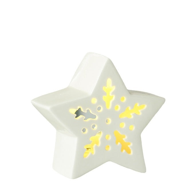 Ceramic House Tea Light Holder Stornfeild