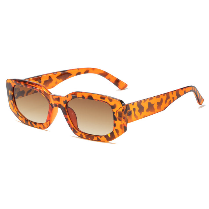 Ladies' fashionable square sunglasses with distinctive Stornfield frame