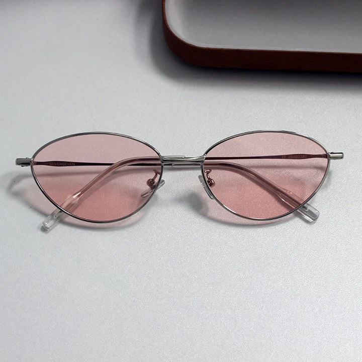 Fashionable Rectangular Glasses with Fine Metal Frame Stornfield