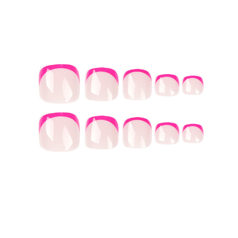 Artful foot nail design with modern color accents Stornfield