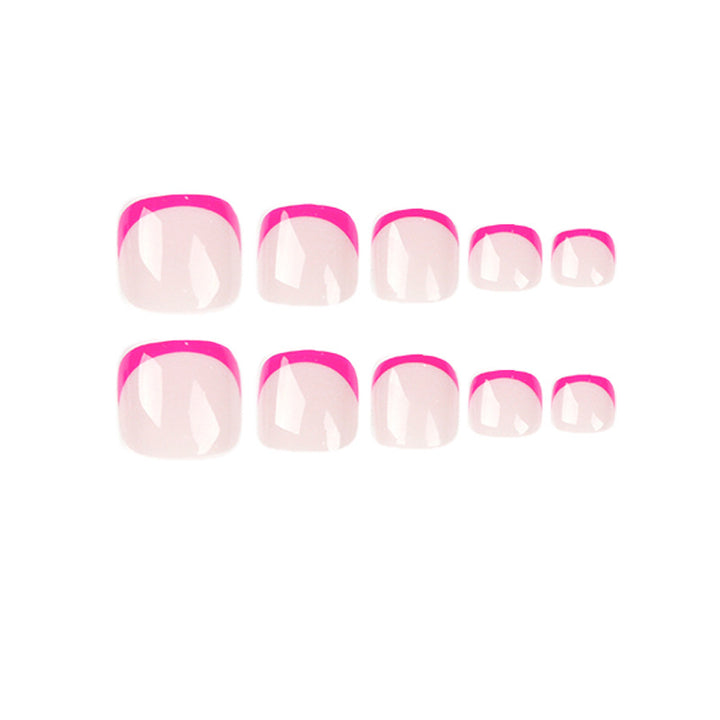 Artful foot nail design with modern color accents Stornfield