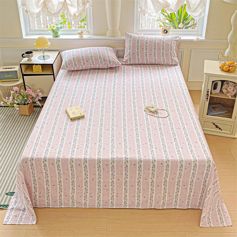 Cartoon-Themed Fitted Bed Sheet Set