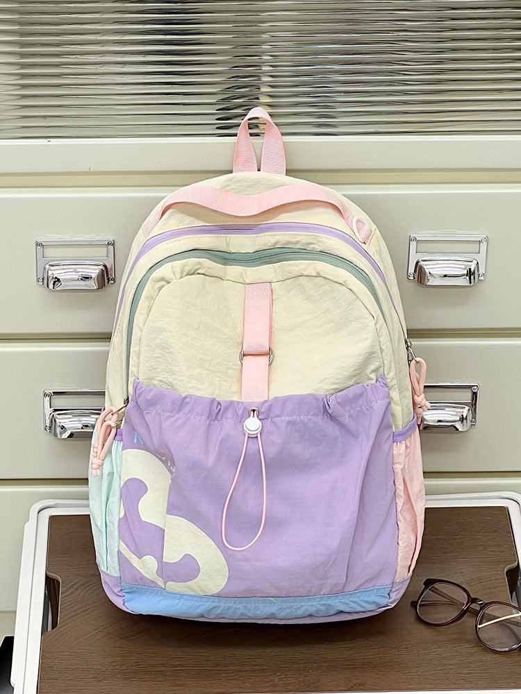 Trendy Color-Block Backpack Stornfield