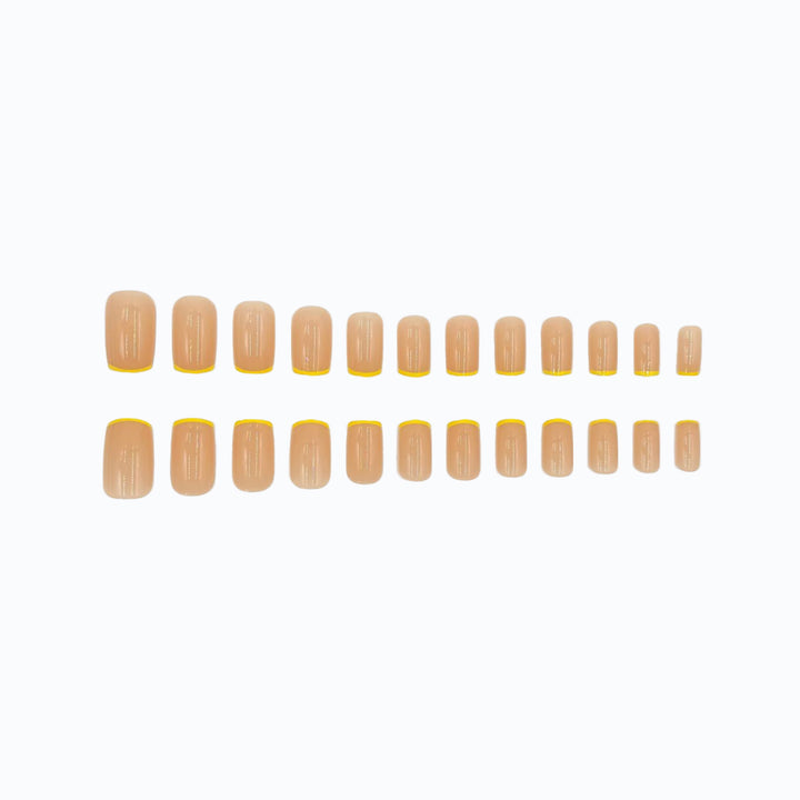 French Tip Nail Art Set