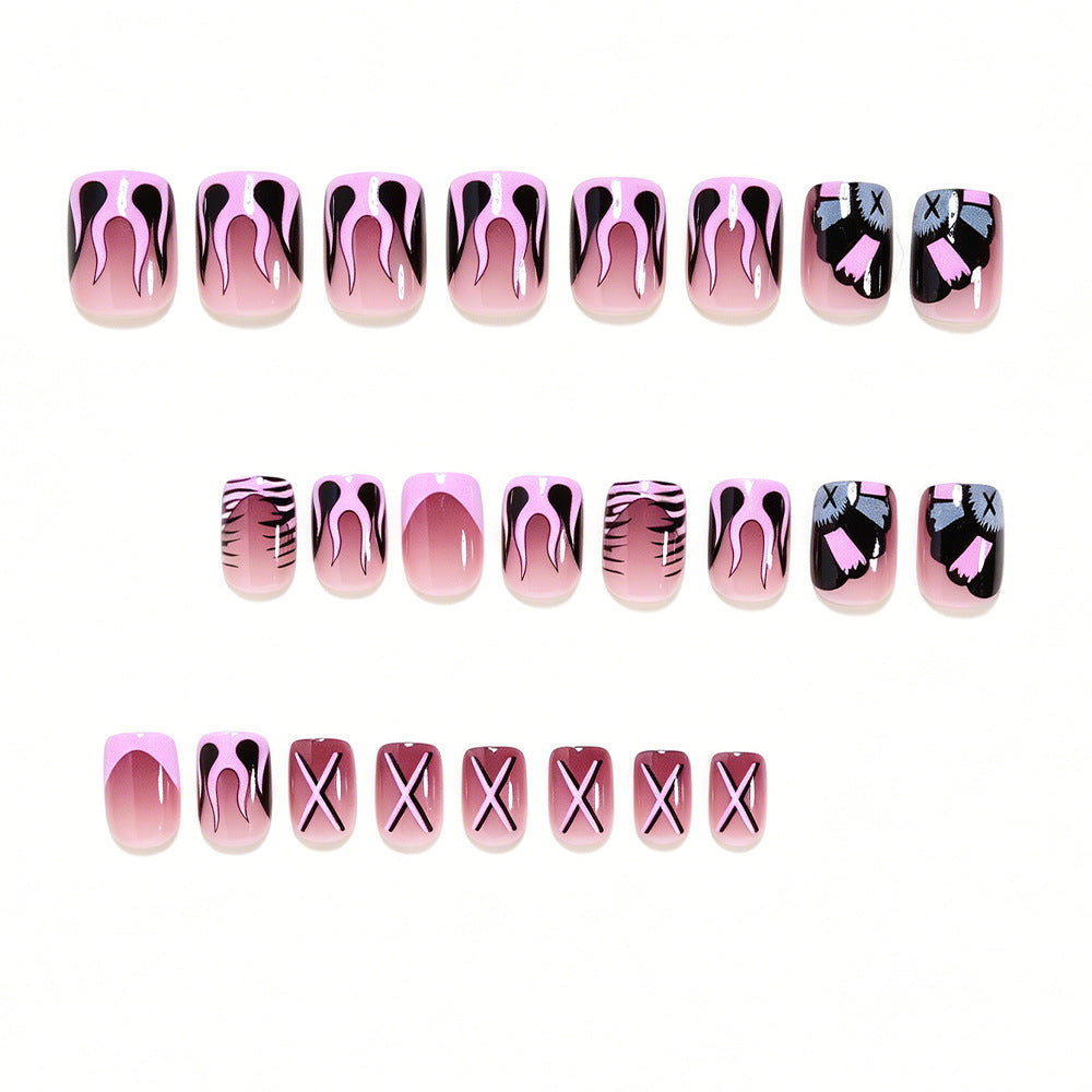 Artistic Long Nail Design Tips with Unique Patterns Stornfield