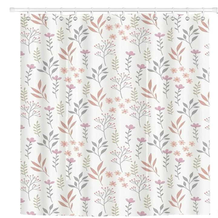 Floral Print Shower Curtain Stornfield